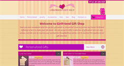 Desktop Screenshot of girlfriendgiftshop.com