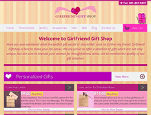 Tablet Screenshot of girlfriendgiftshop.com